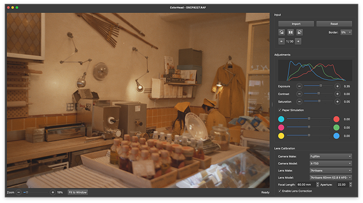 ColorHead app screenshot